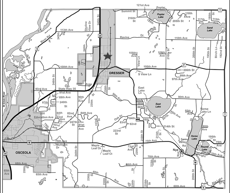 Town Of Osceola Maps